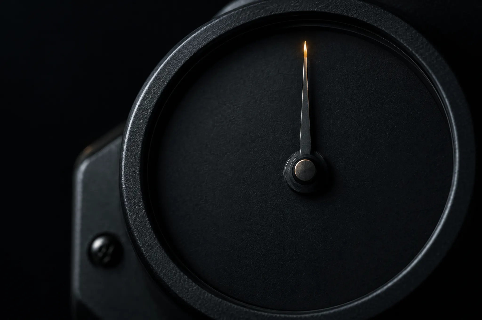 Analoges Messinstrument, Zeiger exakt auf Null